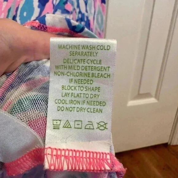 Lilly Pulitzer Lilias Tunic Cotton Top size Small - Picture 7 of 8